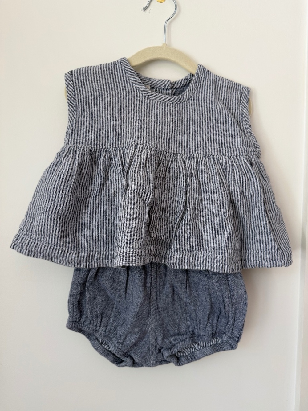 Figge Summer Set in Soft Chambray